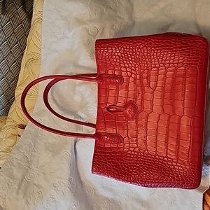 Longchamp leather tote
